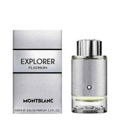 Perfume Explorer Platinum De Mont Blanc Para Hombre 100 ml