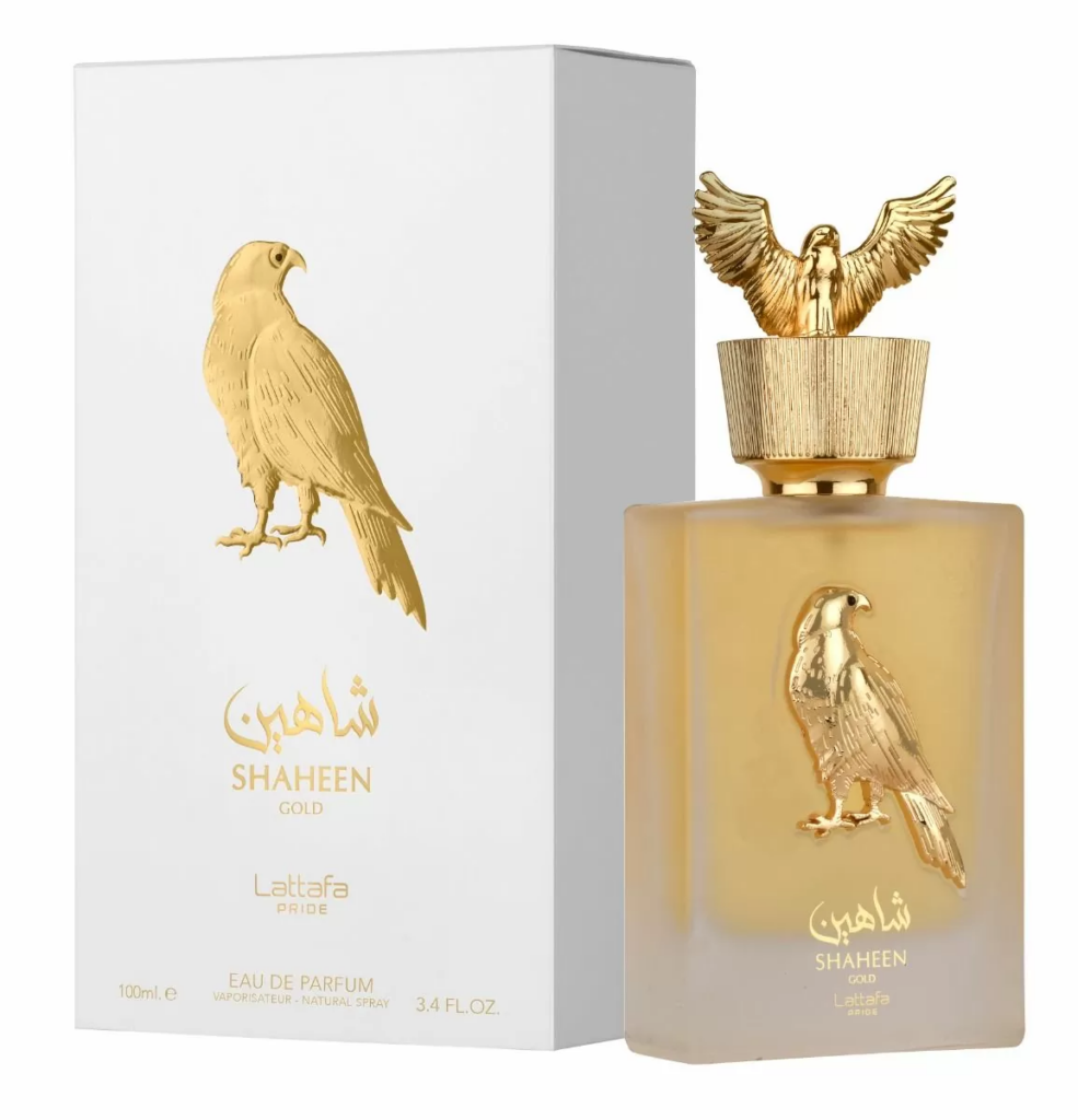 Perfume Shaheen Gold de Lattafa EDP de 100ml Unisex