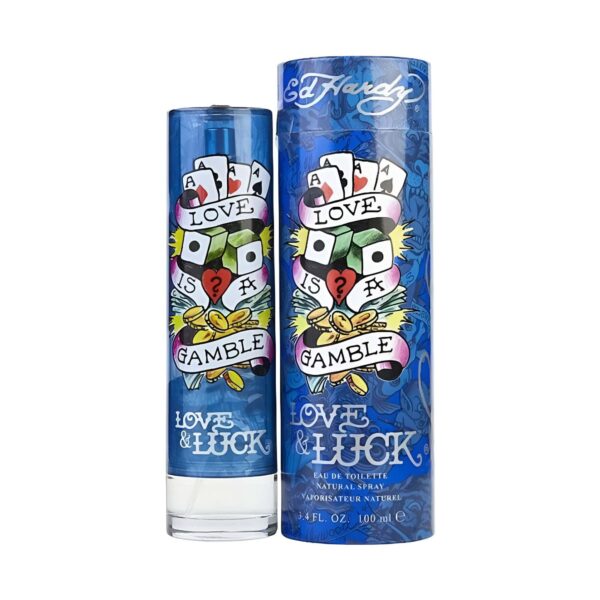 Perfume Love & Luck De Ed Hardy Para Hombre de 100ml