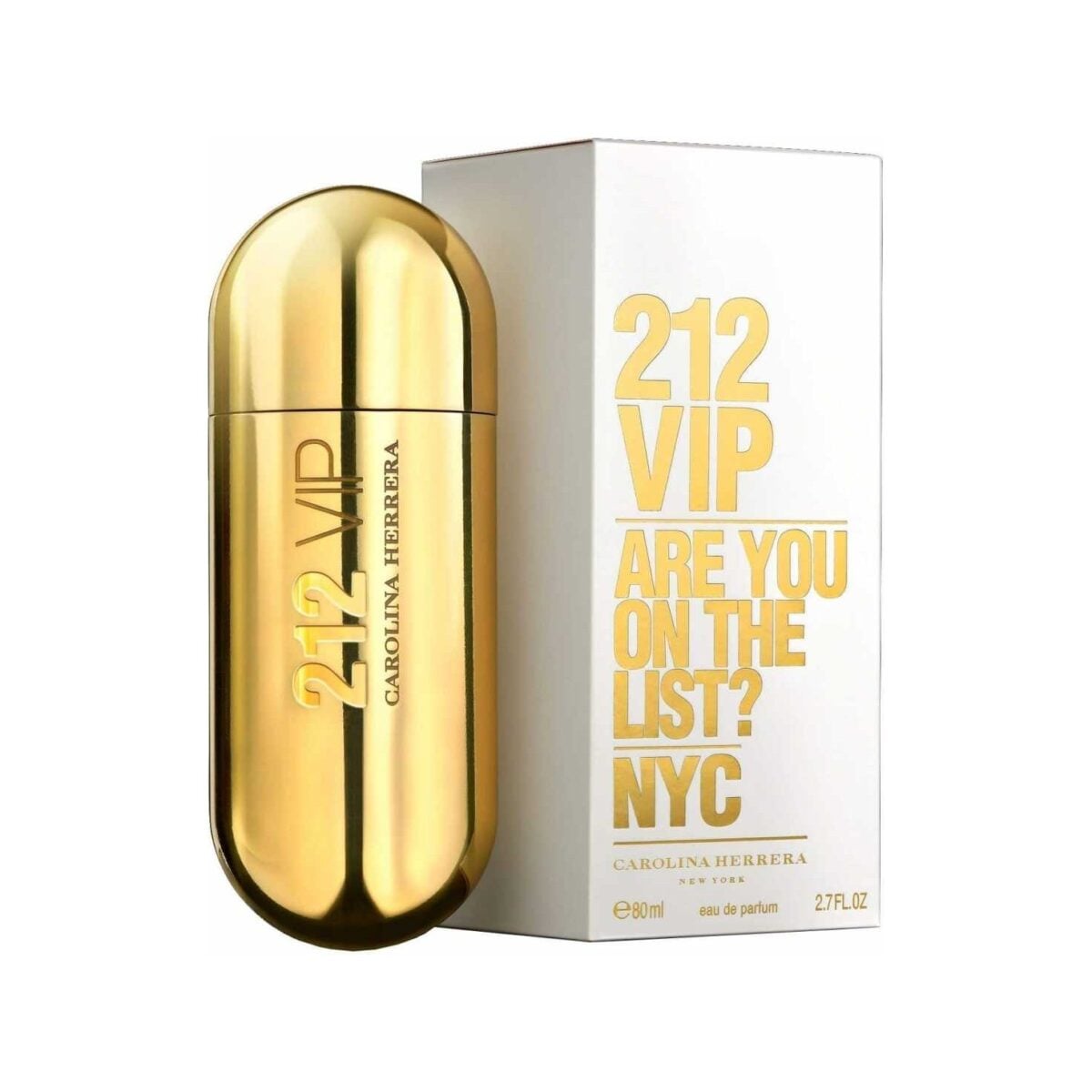 Perfume 212  Vip De Carolina Herrera Para Mujer 80 ml