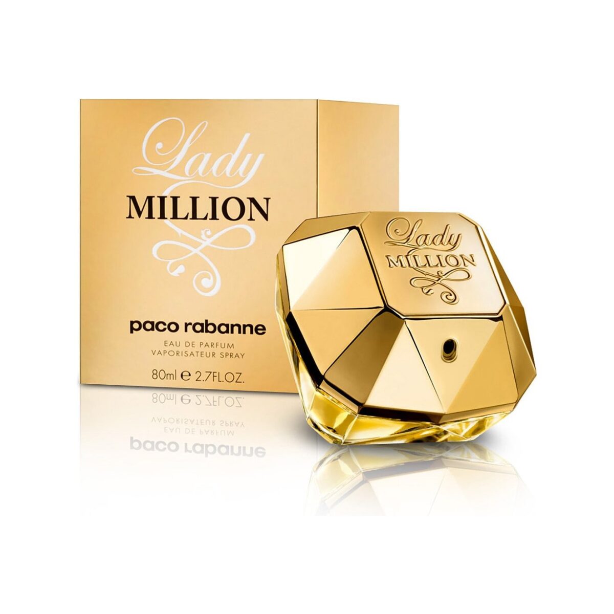 Perfume Lady Million De Paco Rabanne de 80 ml
