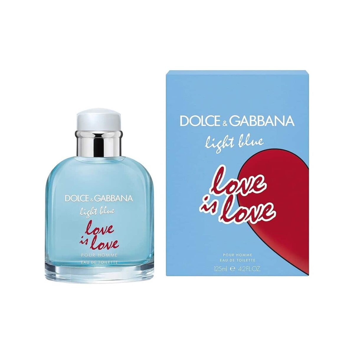Perfume Light Blue Love Is Love De Dolce & Gabanna Para Hombre 125 ml