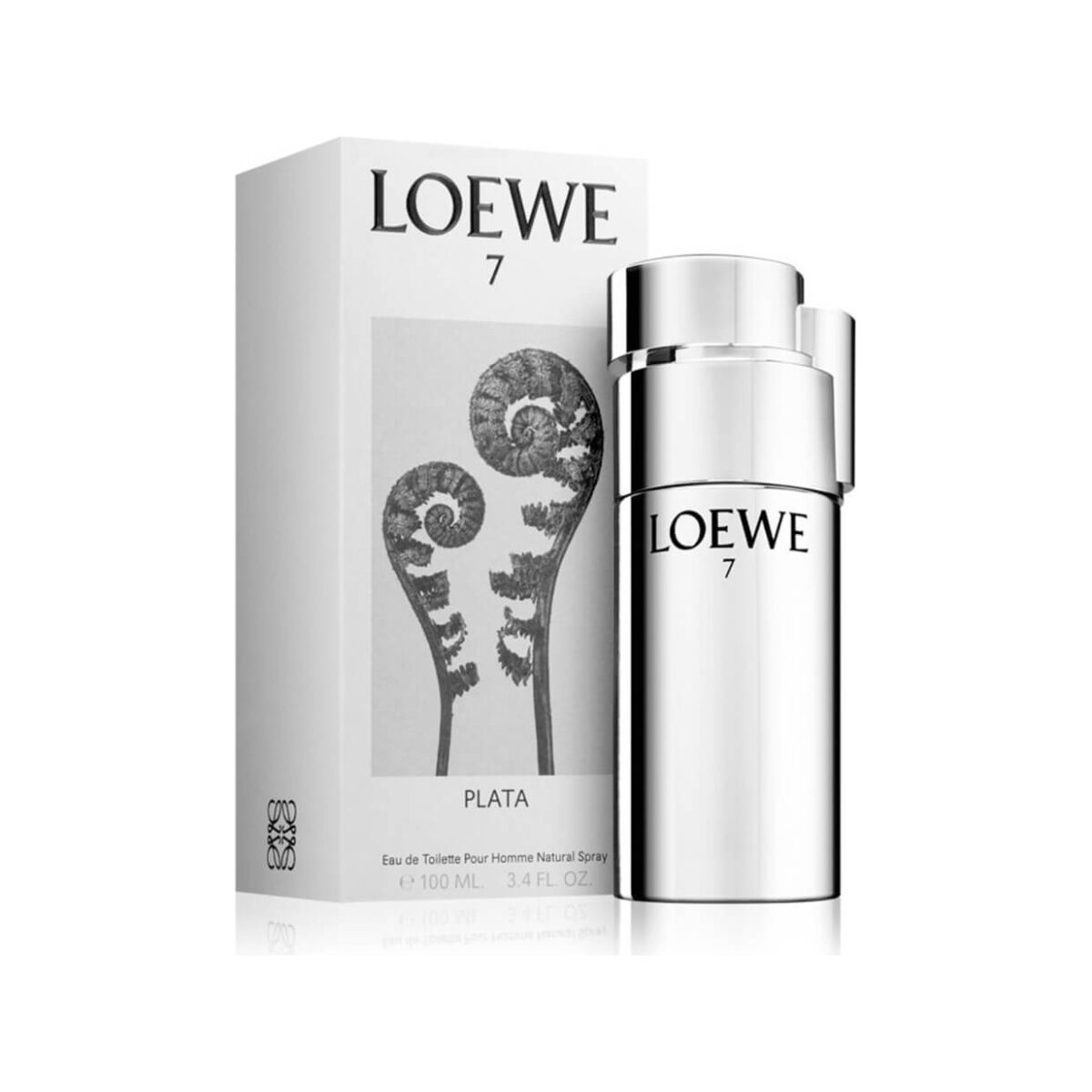 Perfume 7 Plata De Loewe Para Hombre 100 ml