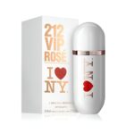 Perfume 212 Vip Rose I Love NY De Carolina Herrera Para Mujer 80 ml
